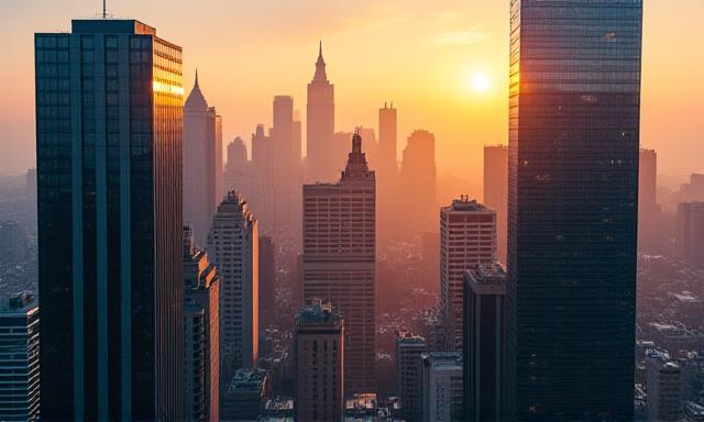 Aerial view of our New York data analytics center located in New York City